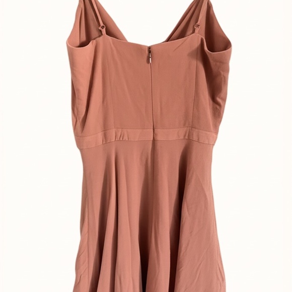 Lovers +Friends Rust Orange Boho Mini Dress β Crochet Detail β Size S - Picture 3 of 8